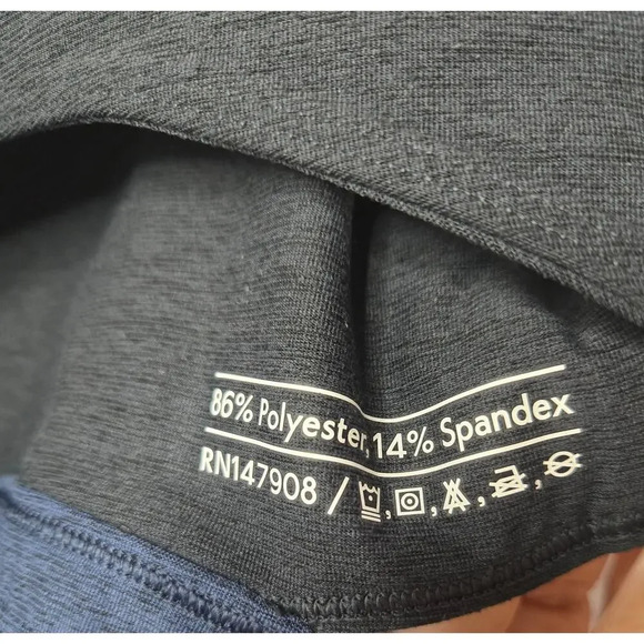 Outdoor Voices Tri-Tone Slashback Crop Tank Top sports bra XS. - Picture 8 of 8